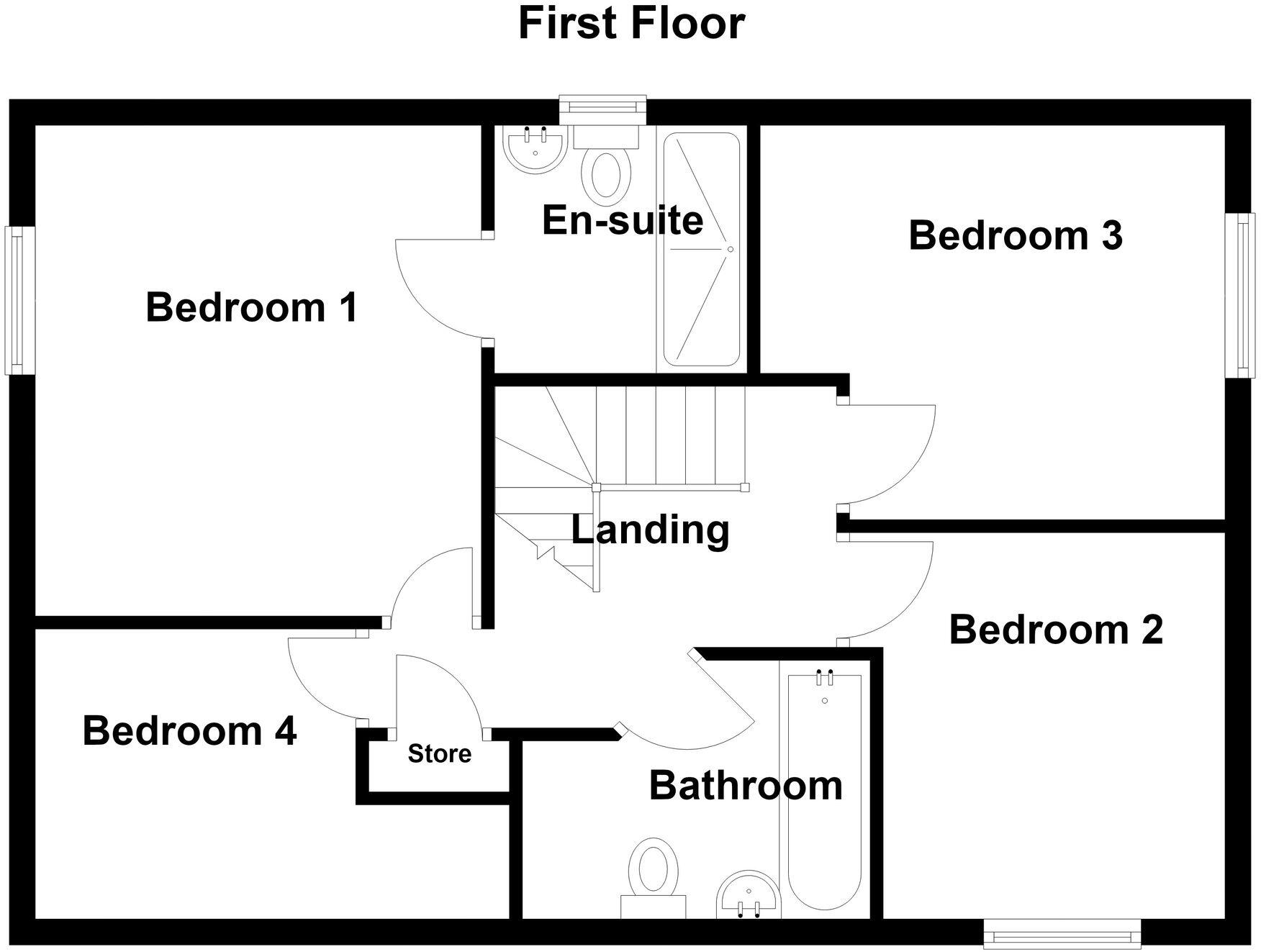 Lentworth Drive, Worsley, M28 floorplan