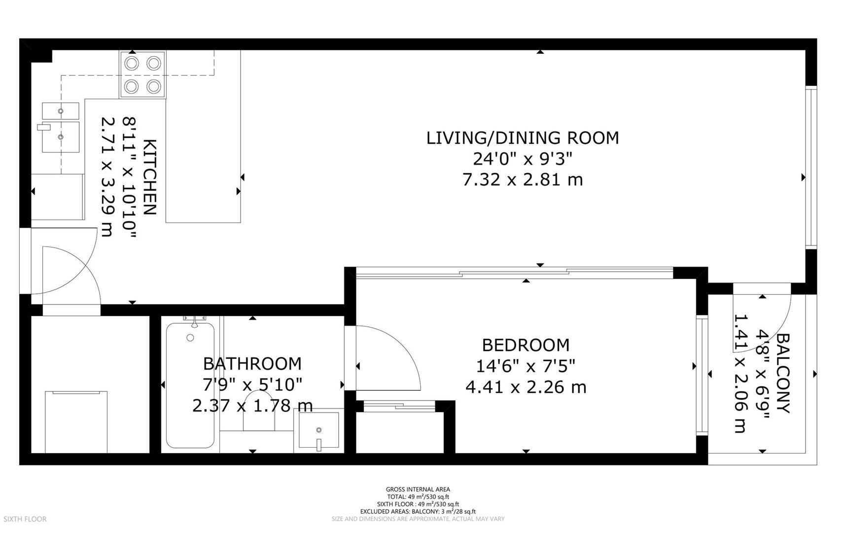 Townmead Road, Imperial Wharf floorplan