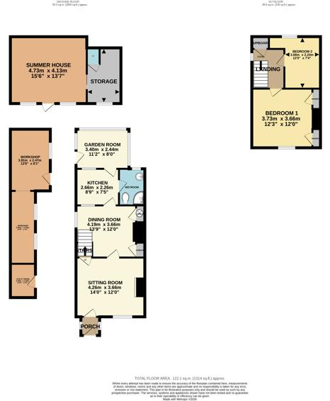 Moats Tye, Combs, Stowmarket floorplan