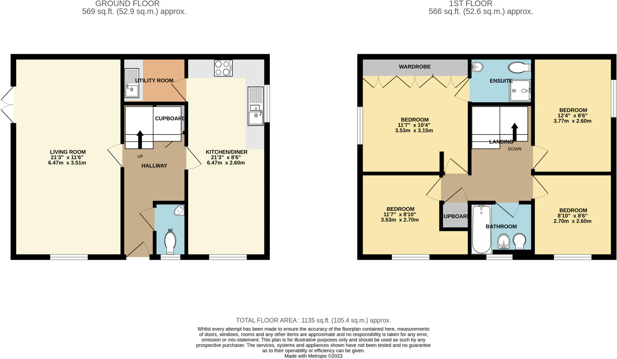 Southdown Way, Warminster floorplan