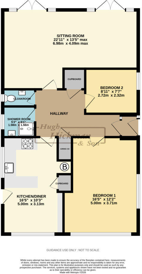 Laburnum Grove, Hayling Island floorplan