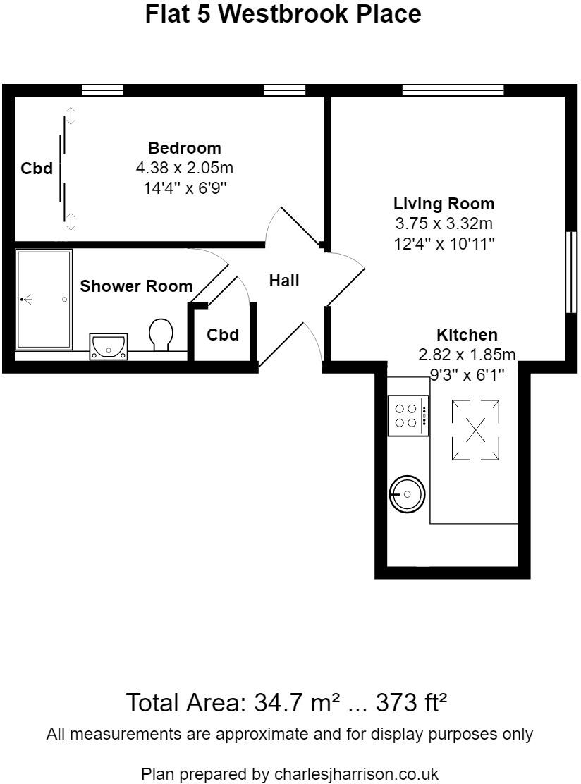 Westbrook Place, Cambridge, CB4 floorplan
