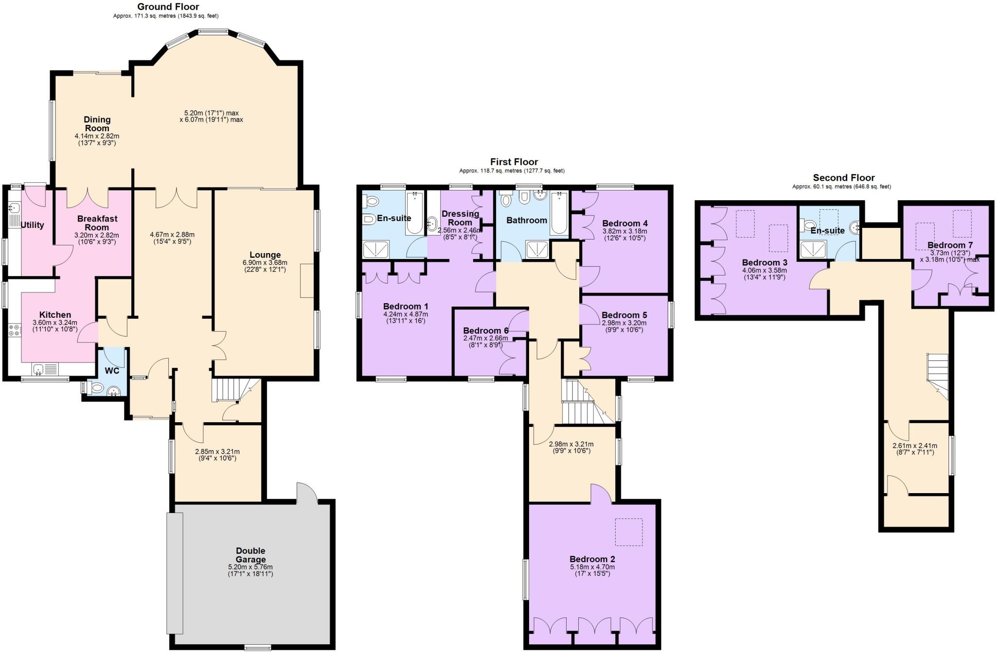 Broomhurst, Edgbaston, Birmingham floorplan