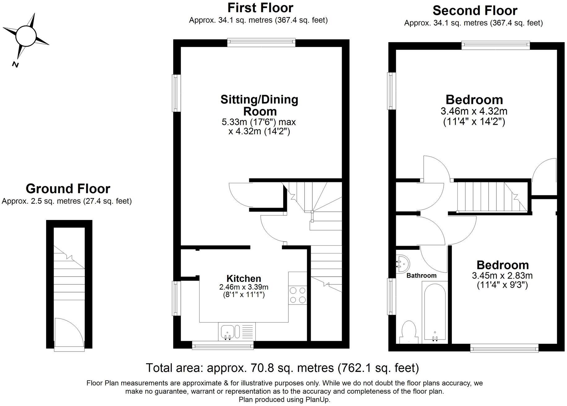 Icknield Close, Ickleford, SG5 floorplan