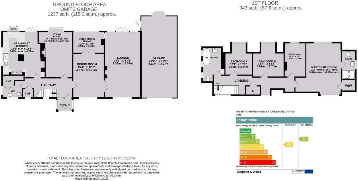 Wollescote Road, Pedmore floorplan
