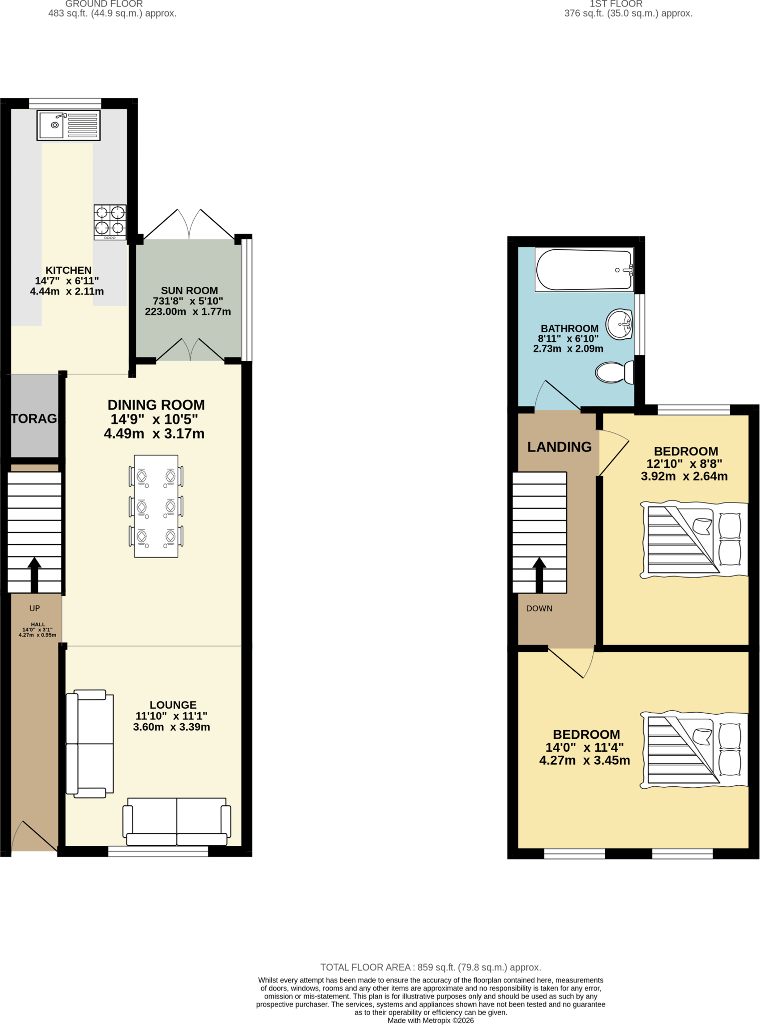 Bramhall Moor Lane, Hazel Grove floorplan