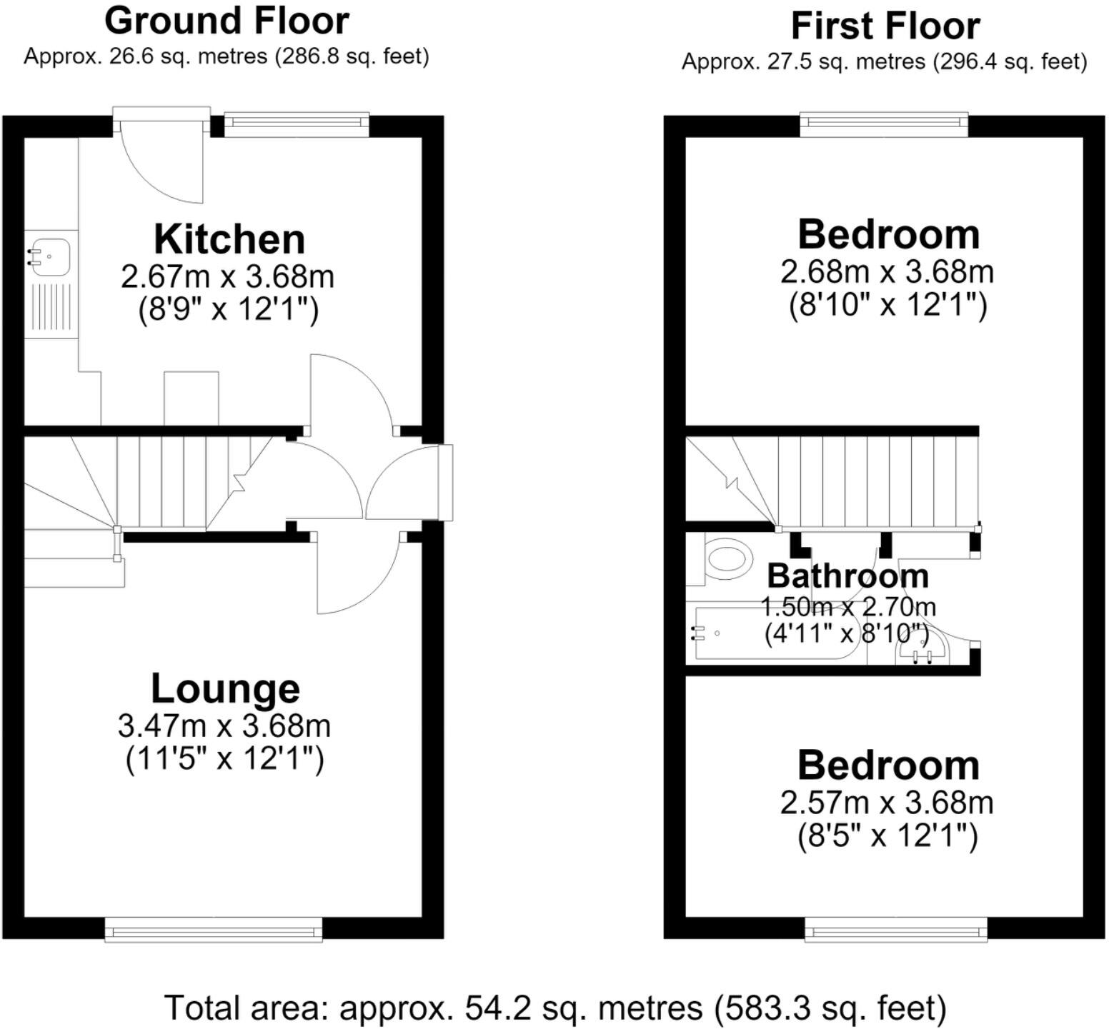 River View, Retford, Nottinghamshire, DN22 floorplan