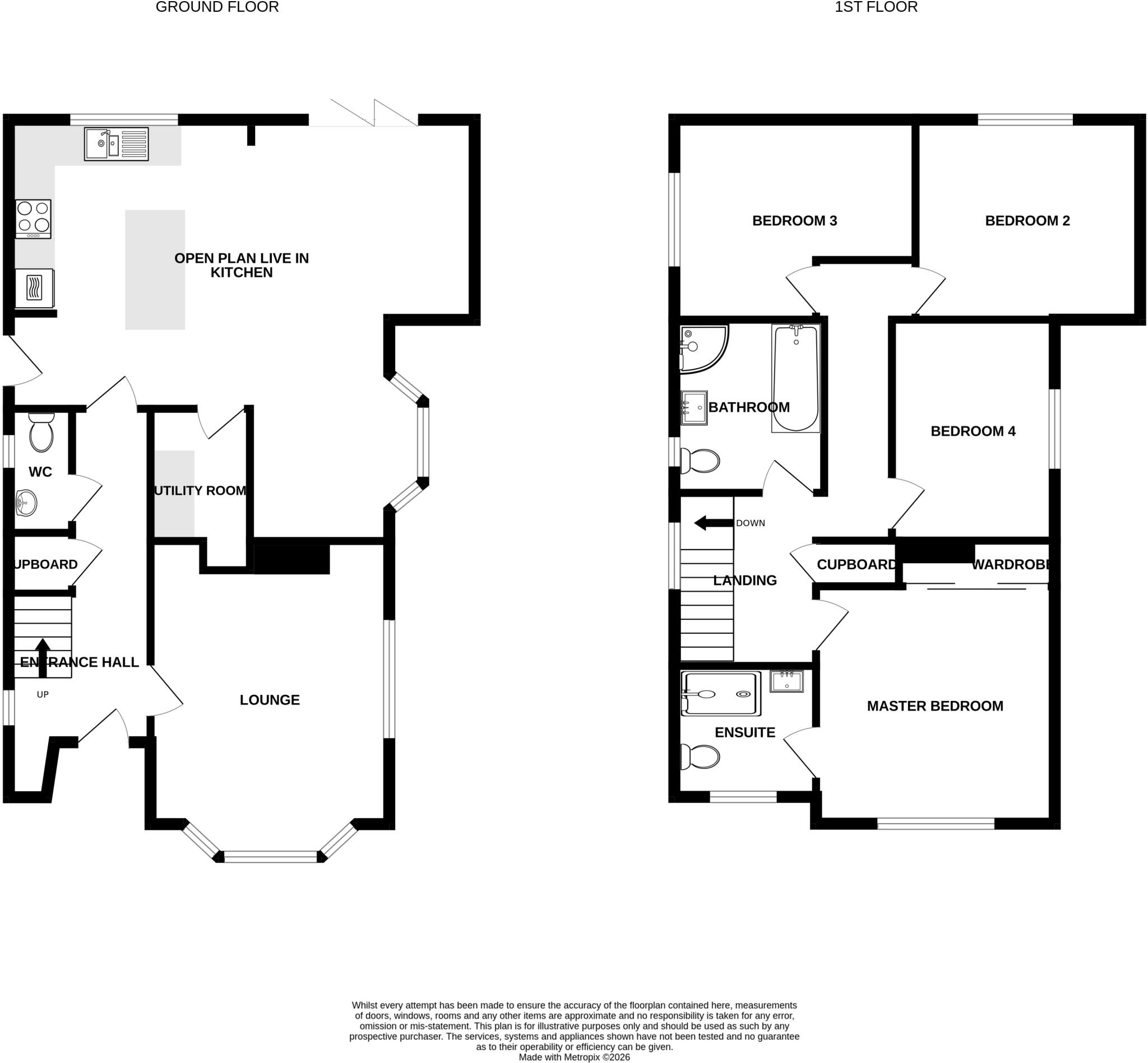Kingsfield Oval, Basford, Stoke-on-Trent floorplan