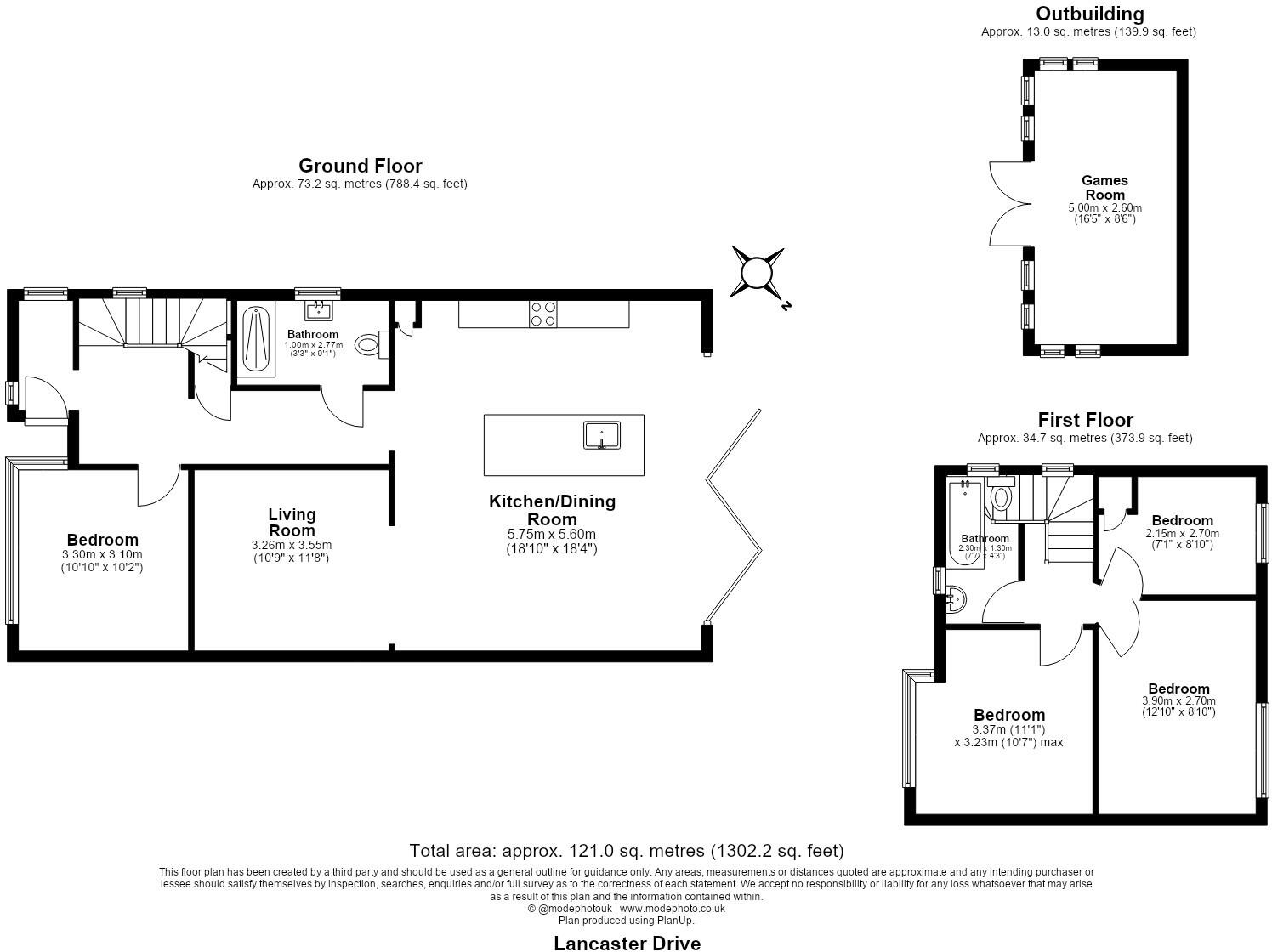 Lancaster Drive, Hornchurch, RM12 5ST floorplan