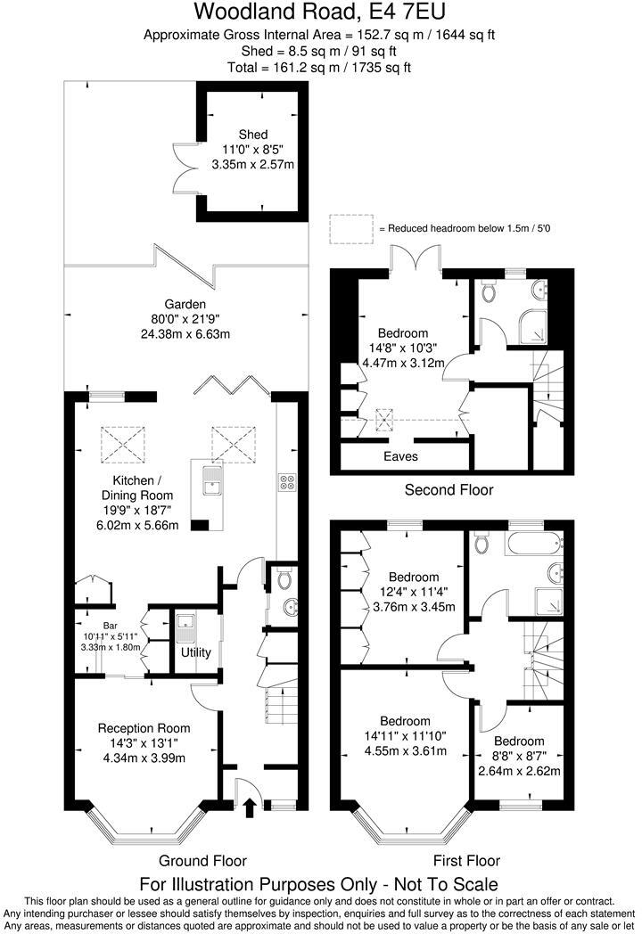 Woodland Road, North Chingford, E4 floorplan