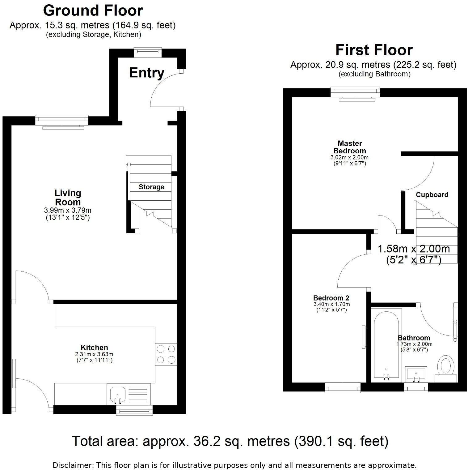 Barnby Avenue, Bradford floorplan