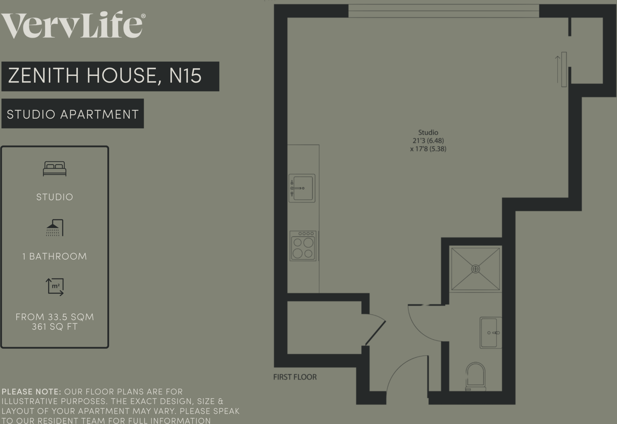 Zenith House, Lawrence Road, Tottenham, Haringey, London floorplan
