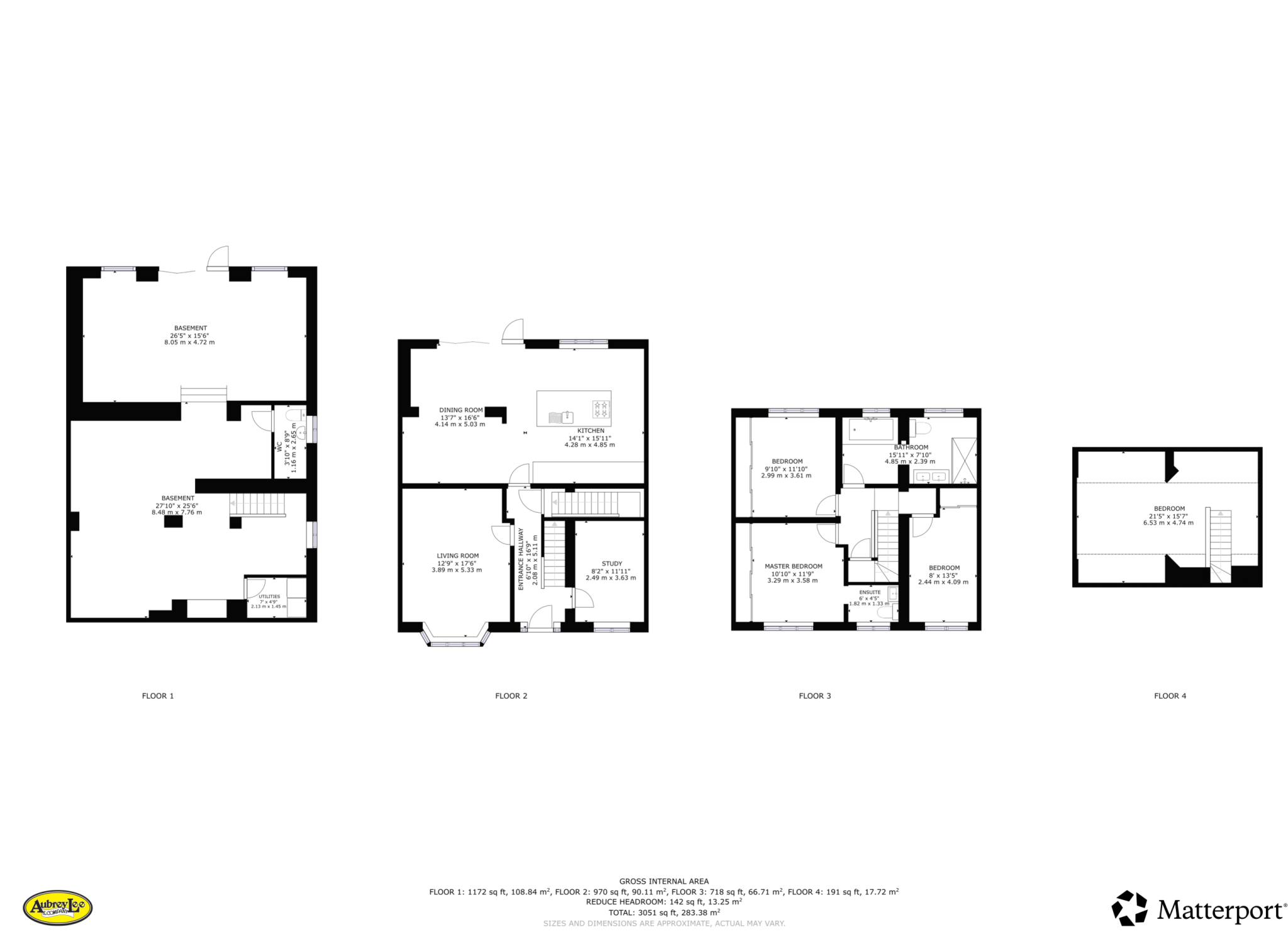 Crow Hill South, M24 floorplan