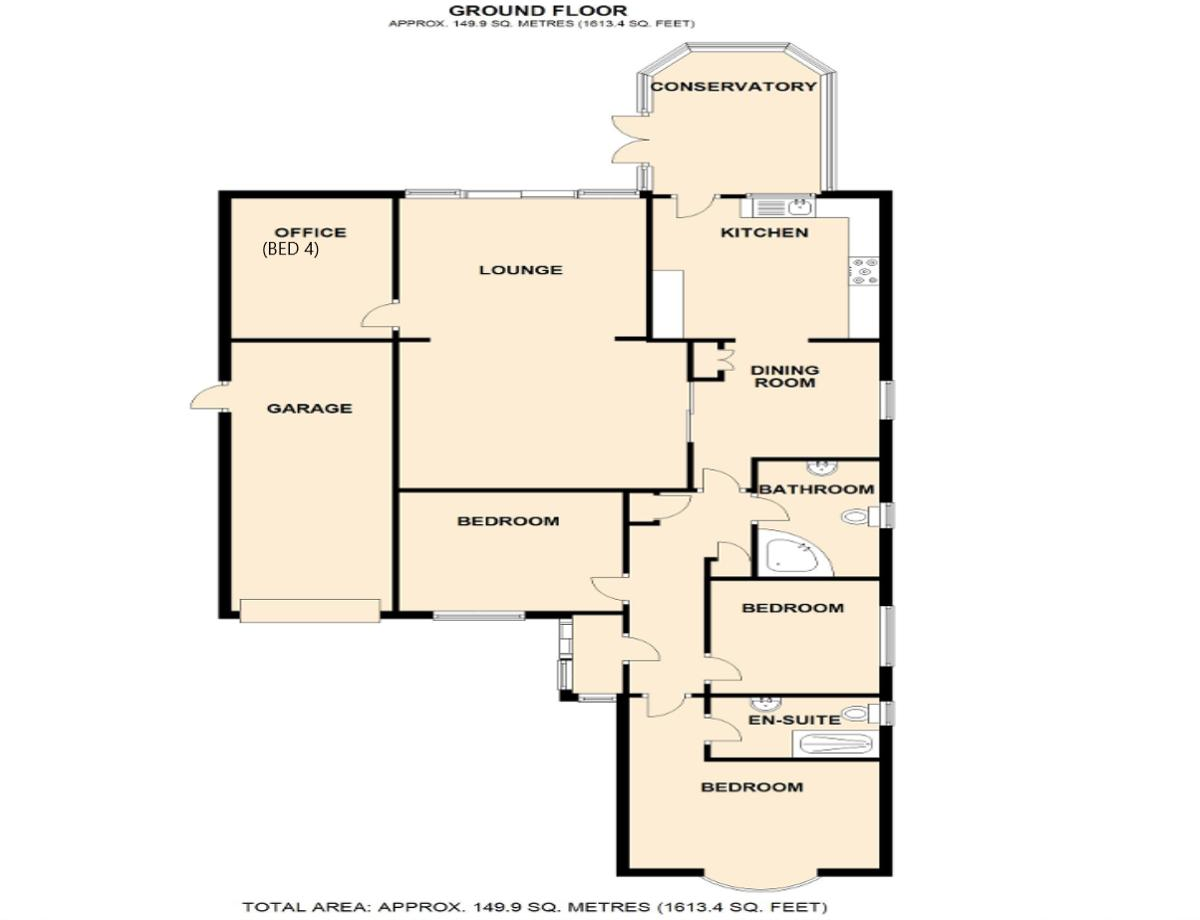 Bedford Road, Barton Le Clay, MK45 4LR floorplan