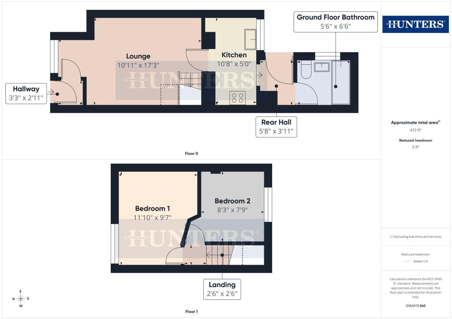 Beckside, Beverley, HU17 0PD floorplan
