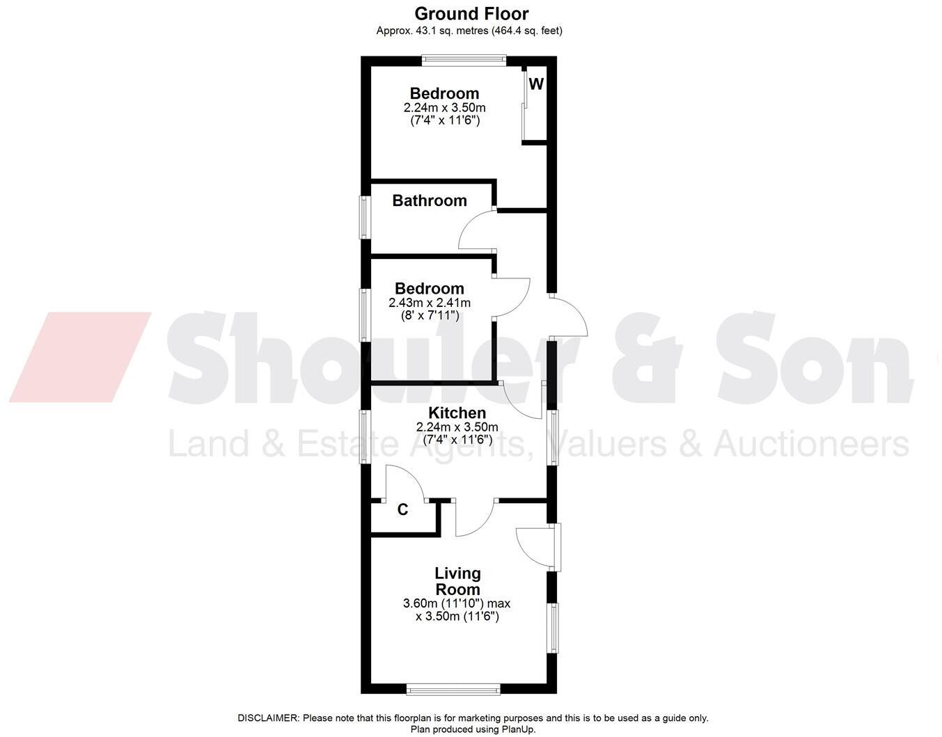 Park Avenue, Melton Mowbray floorplan
