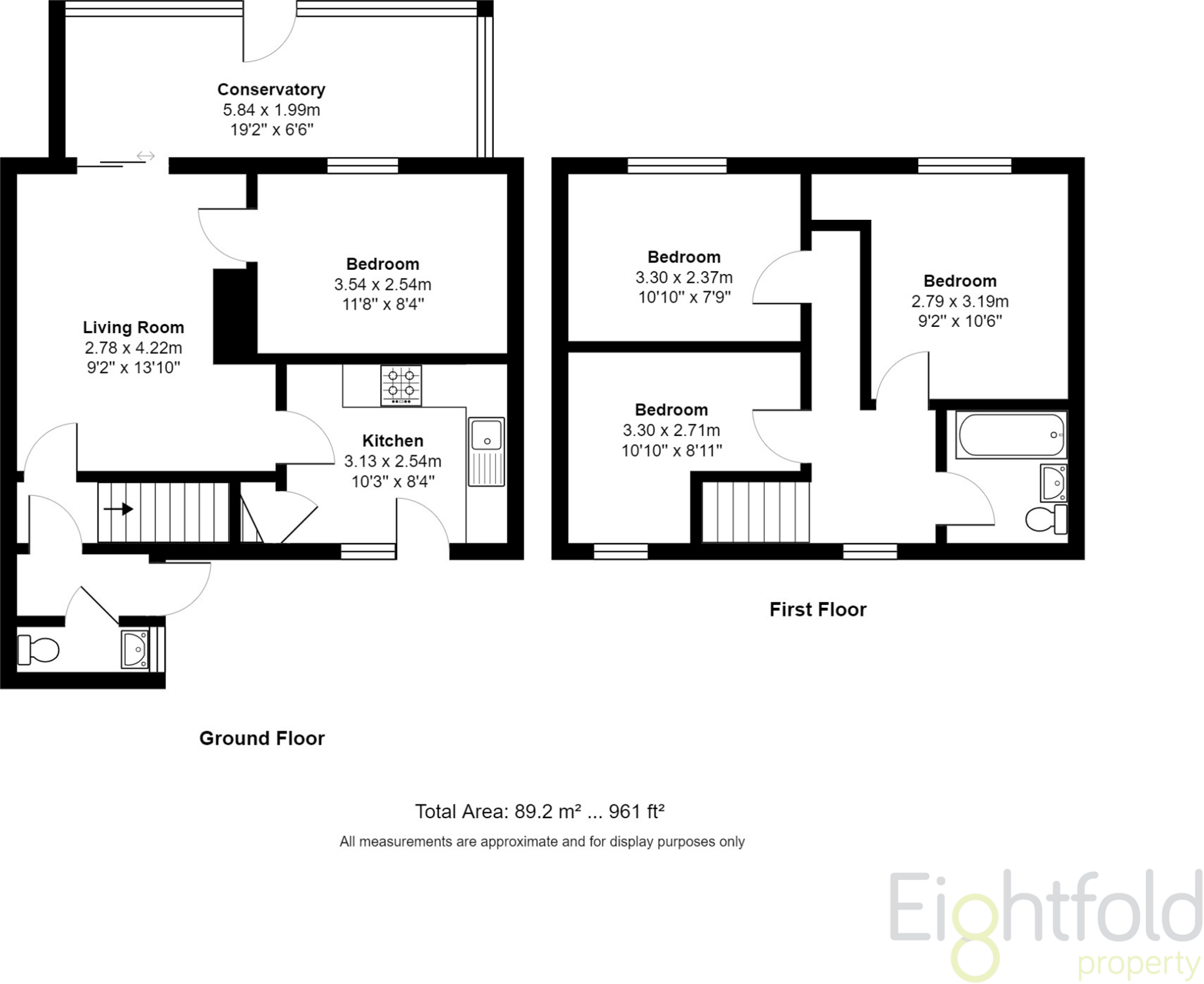Major Close, Brighton floorplan