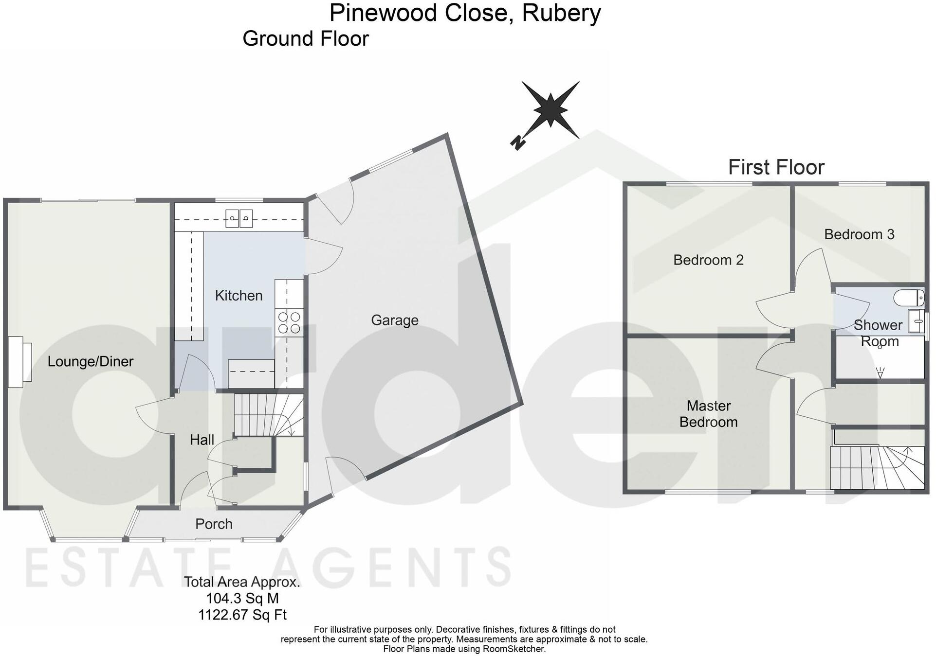Pinewood Close, Rednal, B45 floorplan