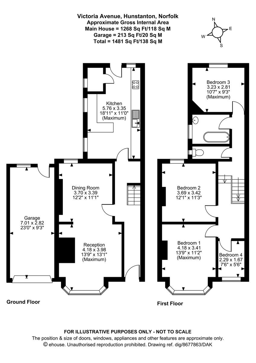 Victoria Avenue, Hunstanton, PE36 floorplan