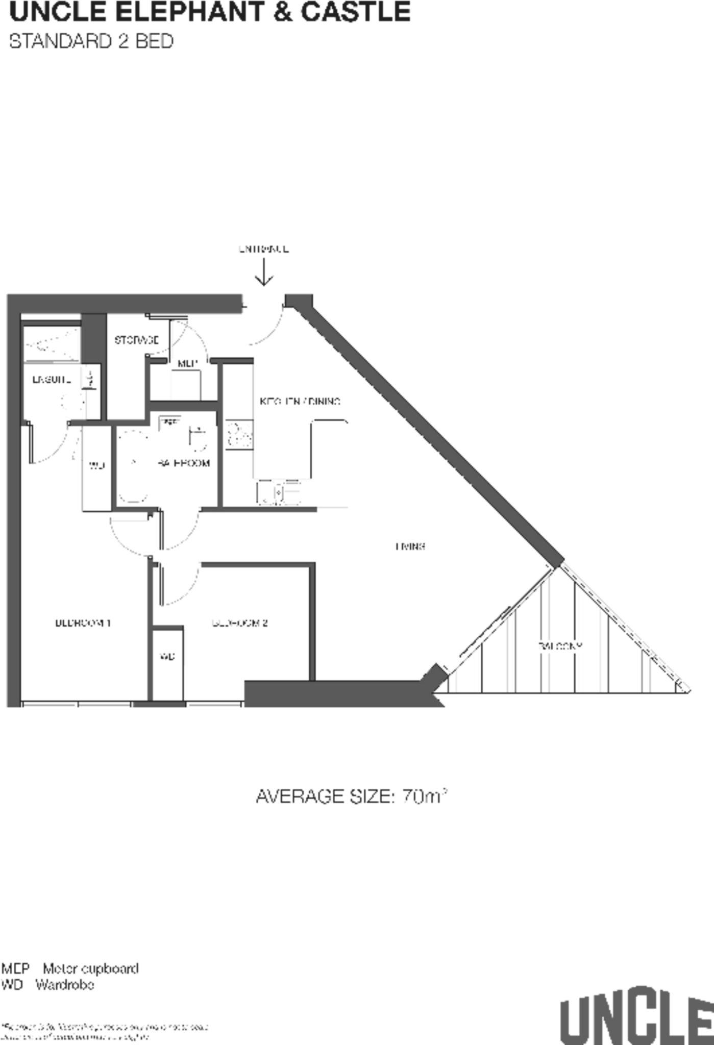 UNCLE Elephant and Castle, Elephant and Castle, London, SE11 floorplan