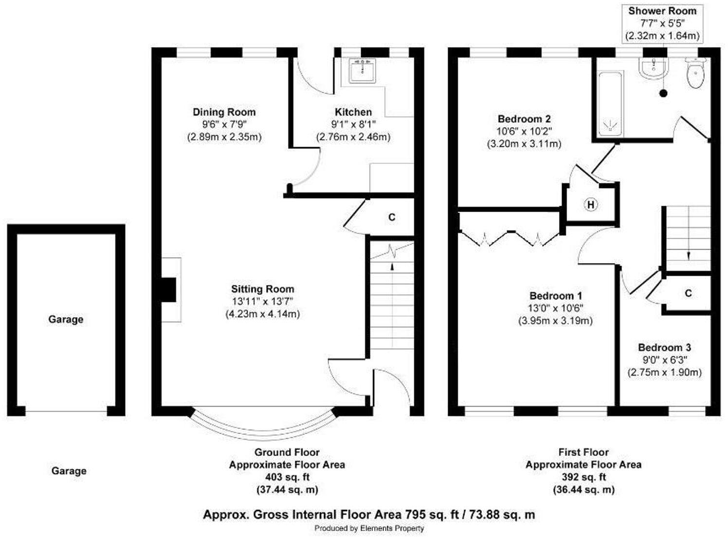 Georgian Court, West Moor, NE12 floorplan