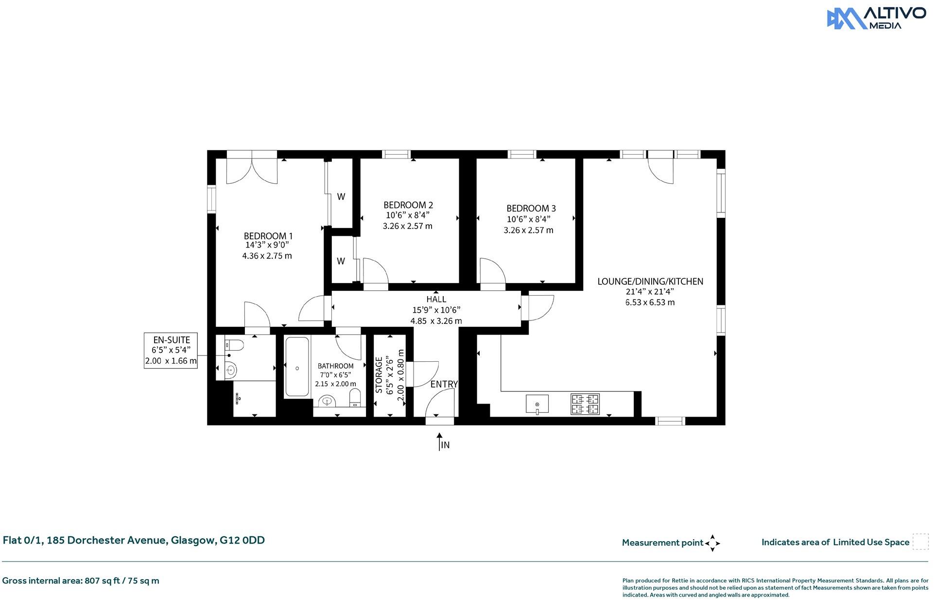 Dorchester Avenue, Kelvindale, Glasgow floorplan