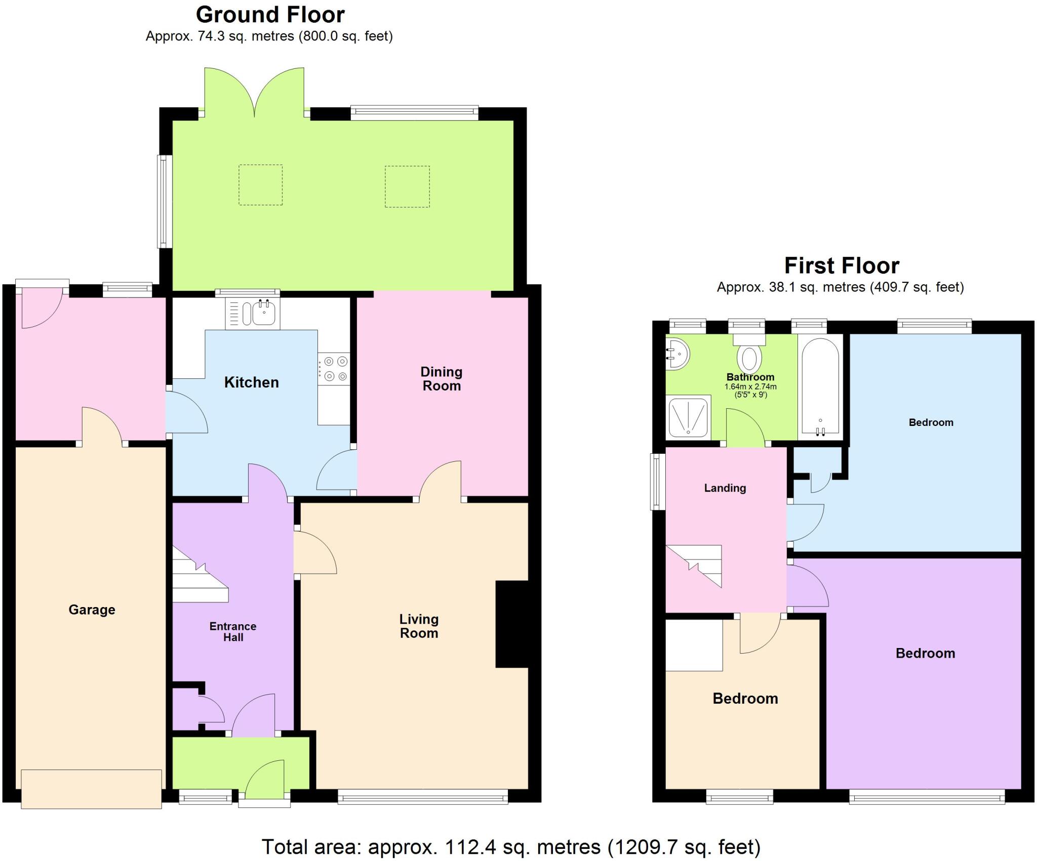 Fontburn Road, Seaton Delaval, Whitley Bay, NE25 floorplan