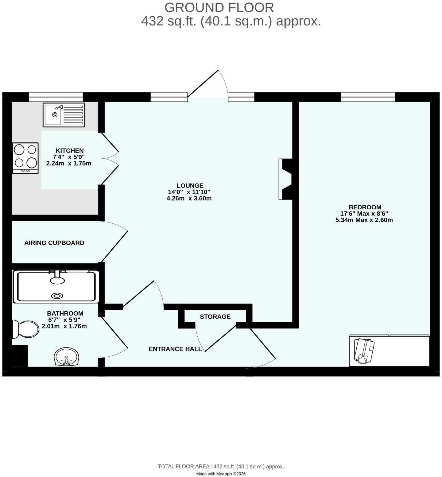 Cowick Street, Exeter, Devon floorplan