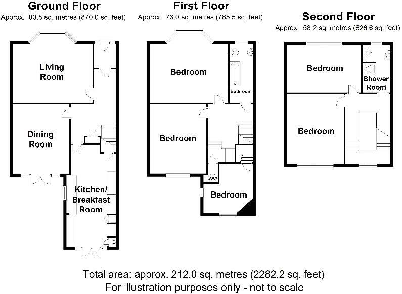 Bedford Grove, Eastbourne, BN21 2DU floorplan