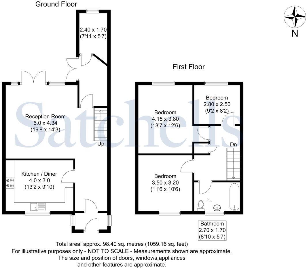Chatterton, Letchworth Garden City, SG6 floorplan