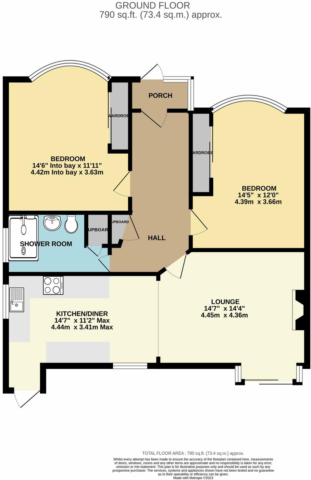 15 York Road floorplan