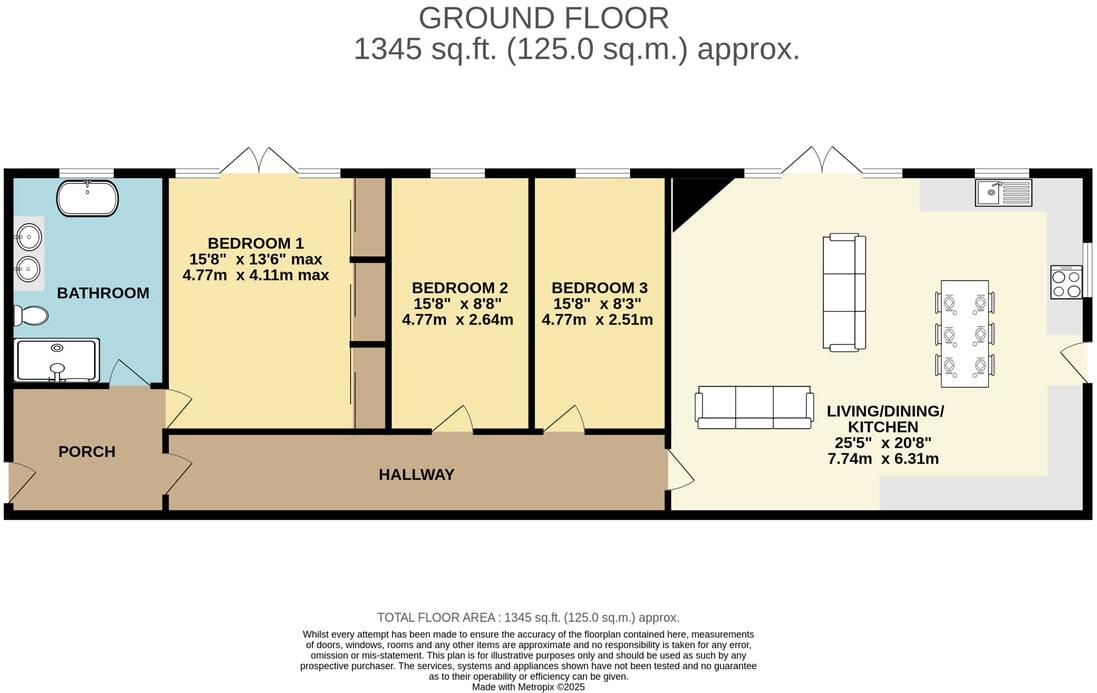  Braystones Beach, Braystones, CA21 floorplan