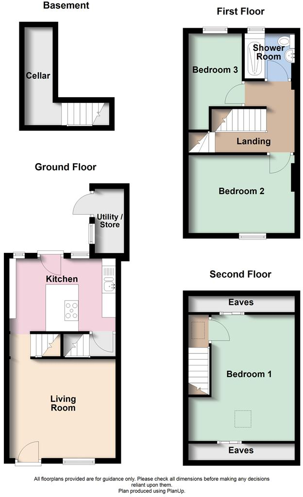 Newstead Terrace, Buxton floorplan