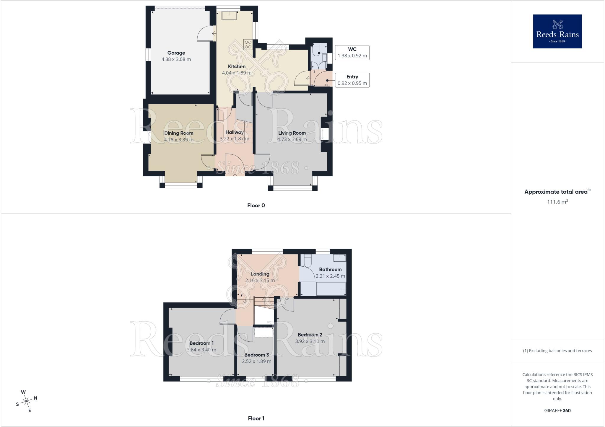 Stannard Well Lane, Horbury, Wakefield, West Yorkshire, WF4 floorplan
