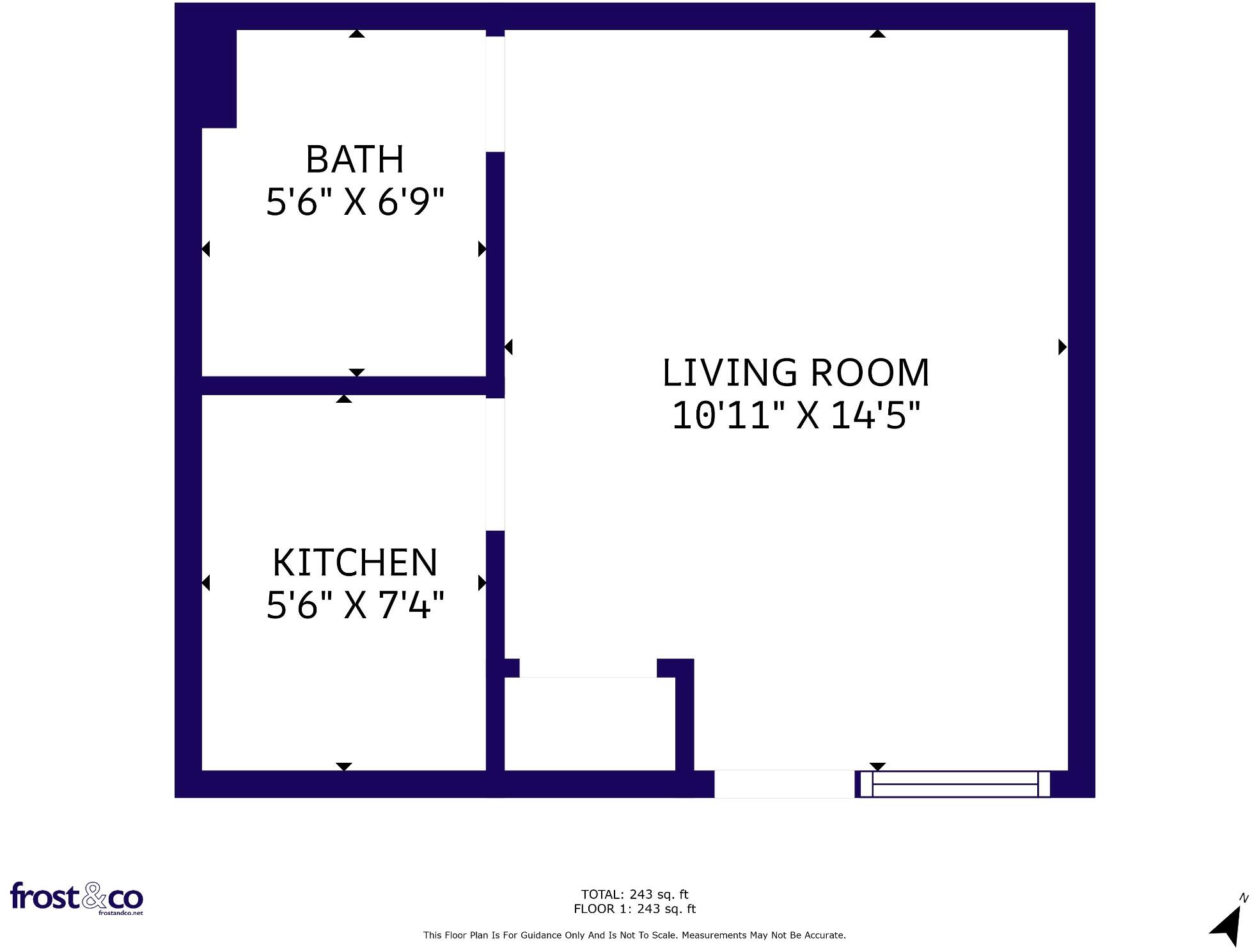 50 St. Michaels Road, Bournemouth, Dorset, BH2 floorplan