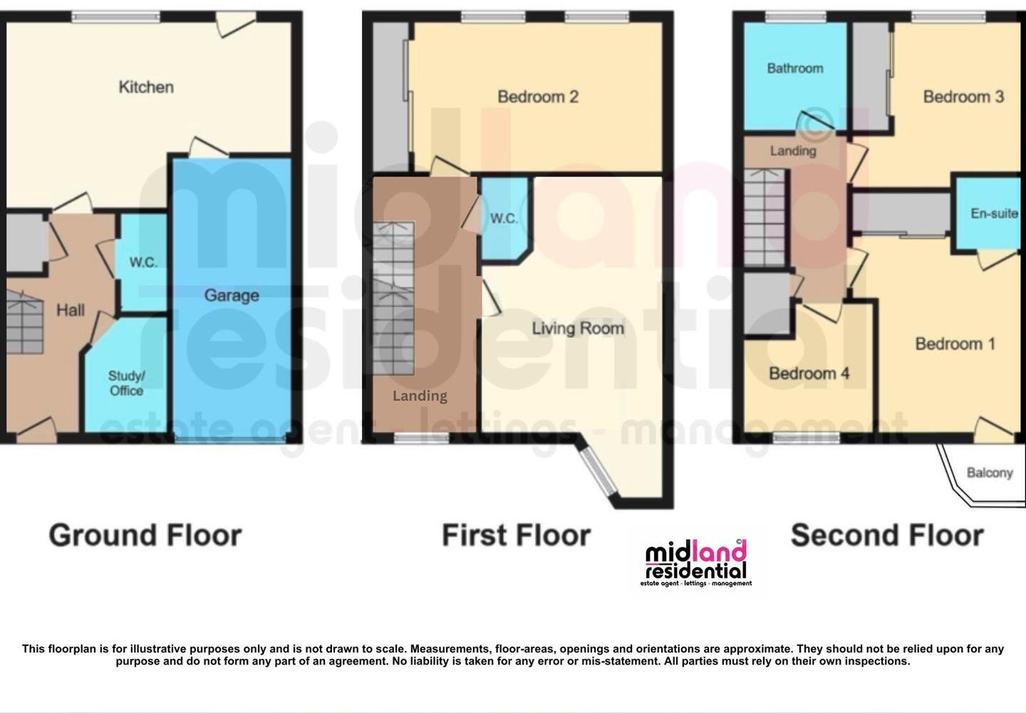 Waterside Drive, Hockley, Birmingham floorplan