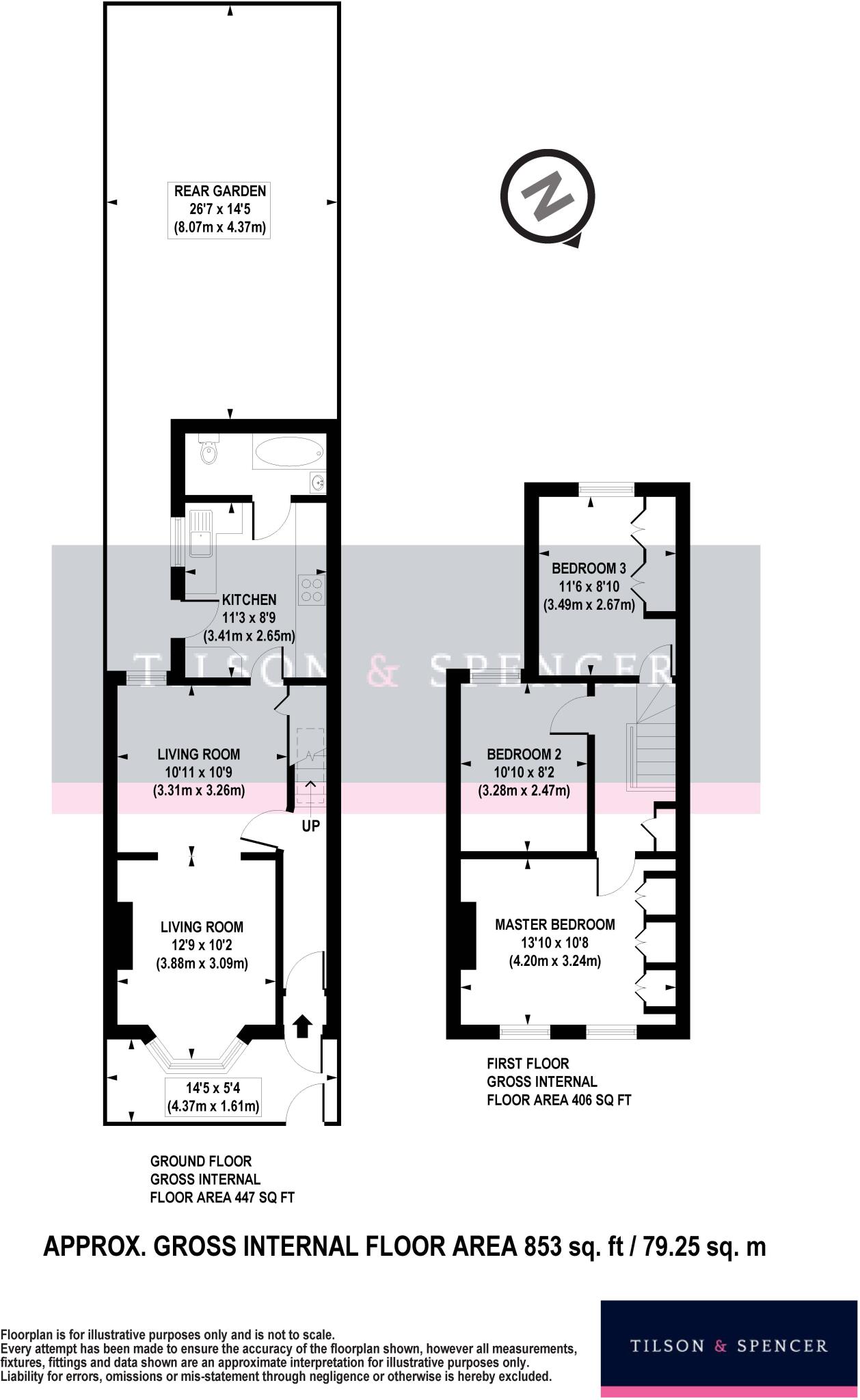 Alpha Road, London, N18 floorplan