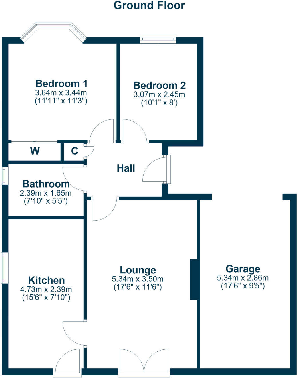 8 Ailsa View Wynd, Doonfoot, KA7 4JZ floorplan
