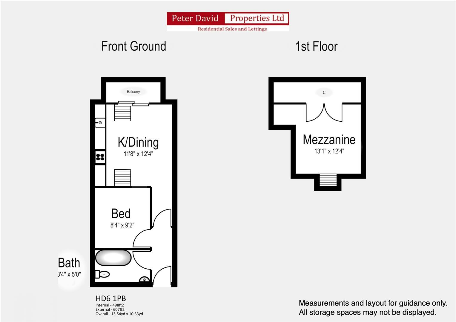 Mill Royd Mill floorplan