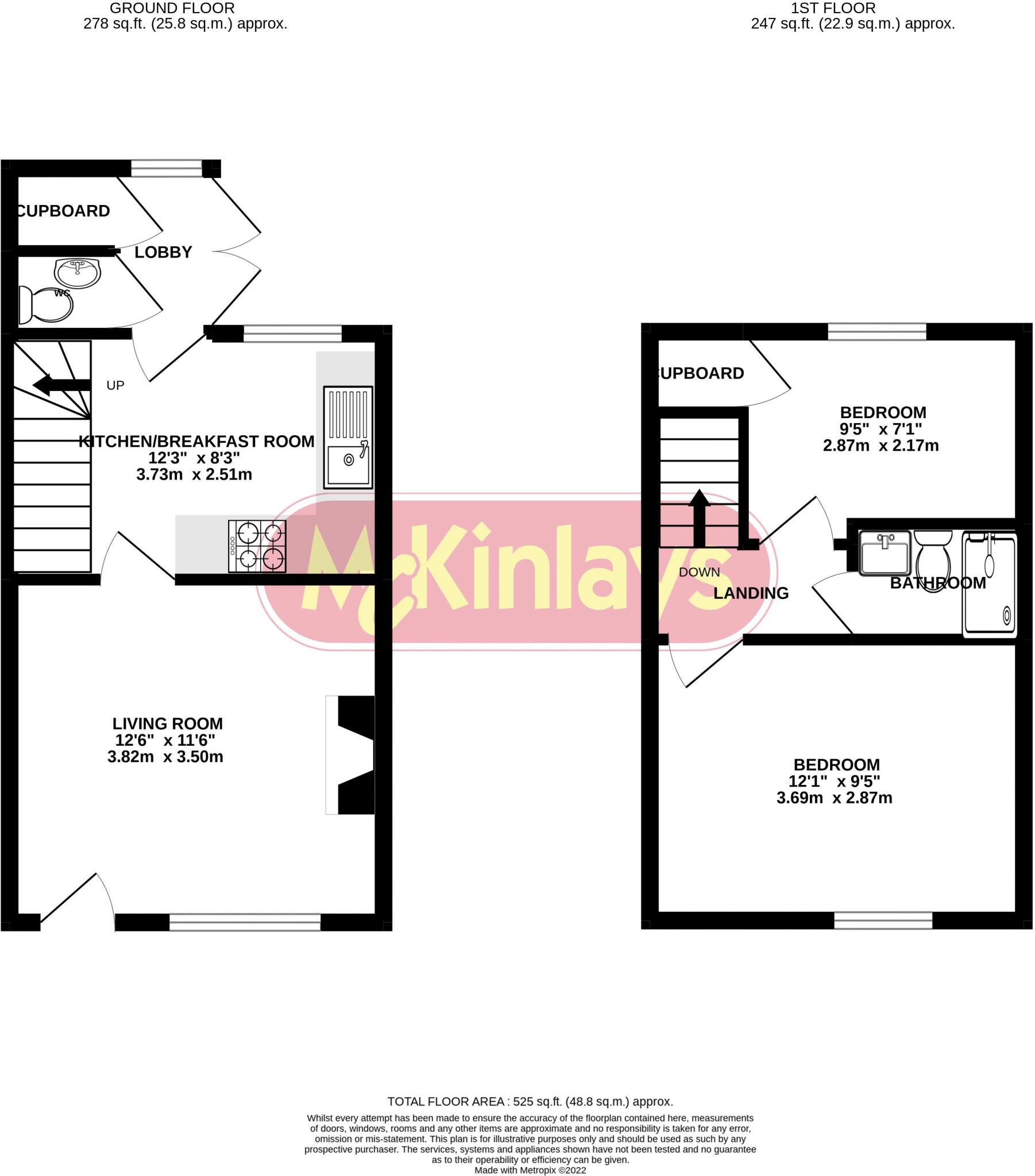 Middle Street, TA18 8LX floorplan