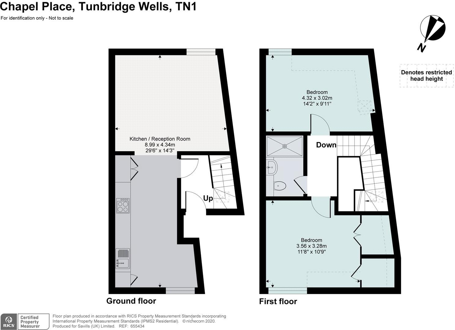 Chapel Place, Tunbridge Wells, Kent, TN1 floorplan