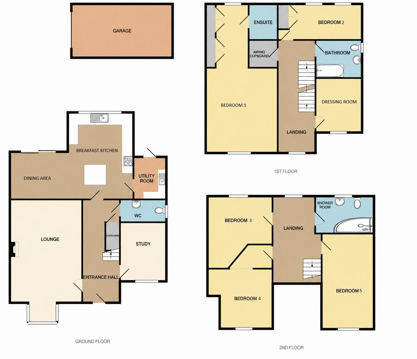 Cot Lane, Kingswinford floorplan