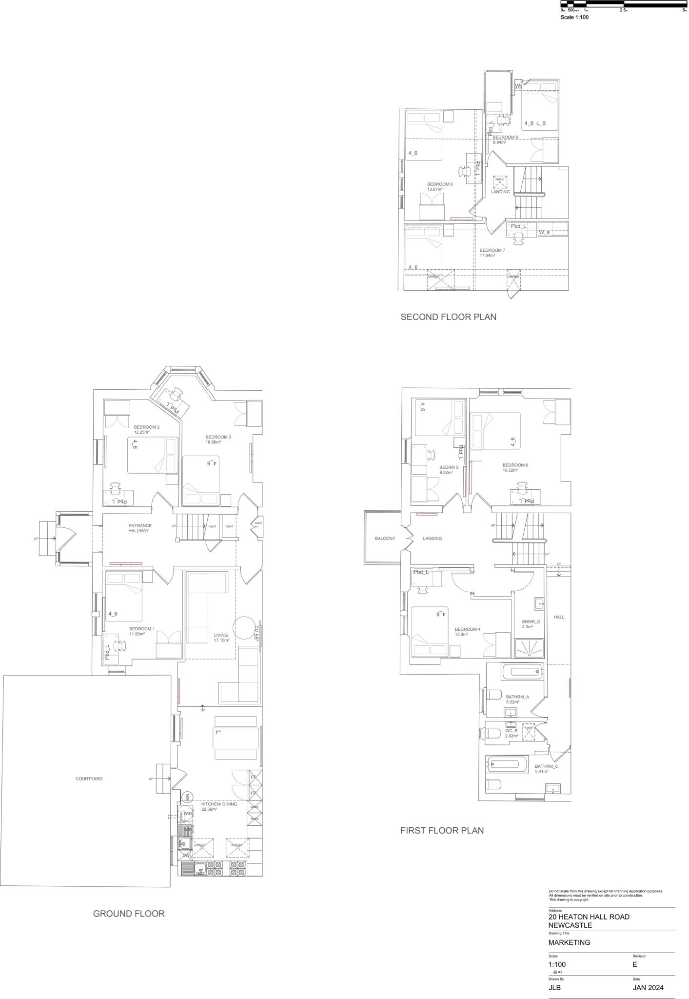 20 Heaton Hall Road NE6 5AB floorplan