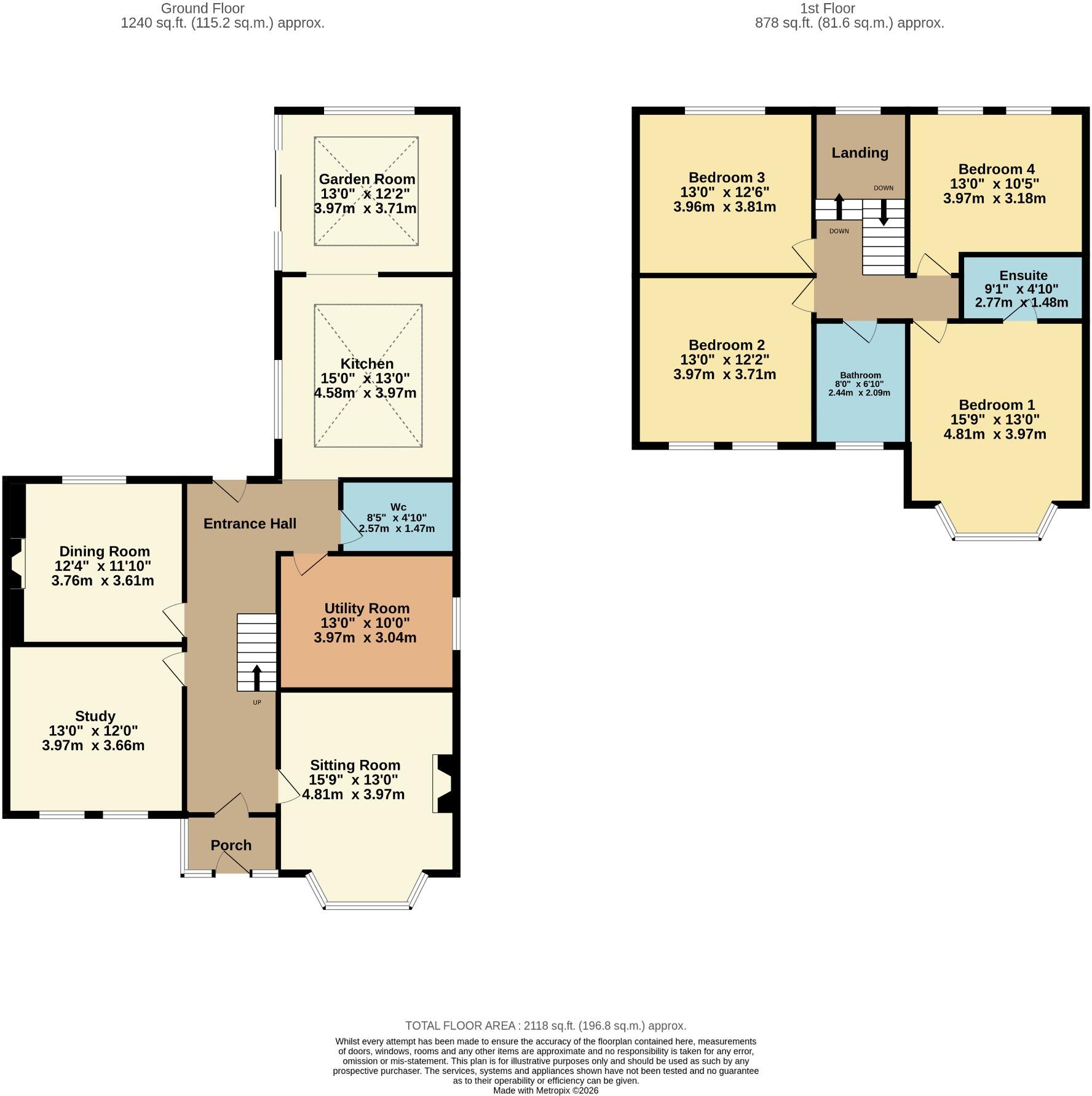 Mengham Avenue, Hayling Island floorplan