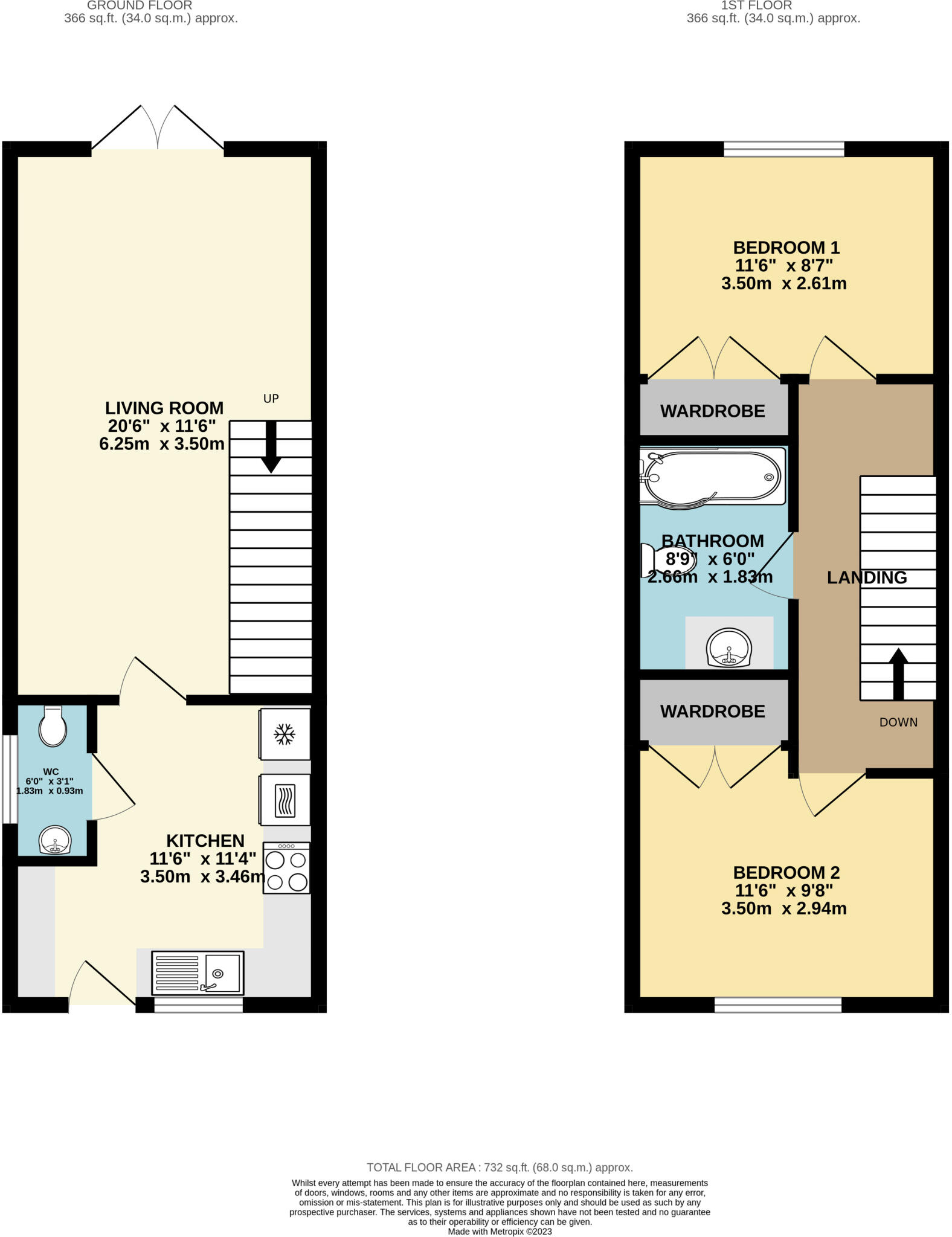 High Street, Lakenheath, Brandon, Suffolk, IP27 floorplan