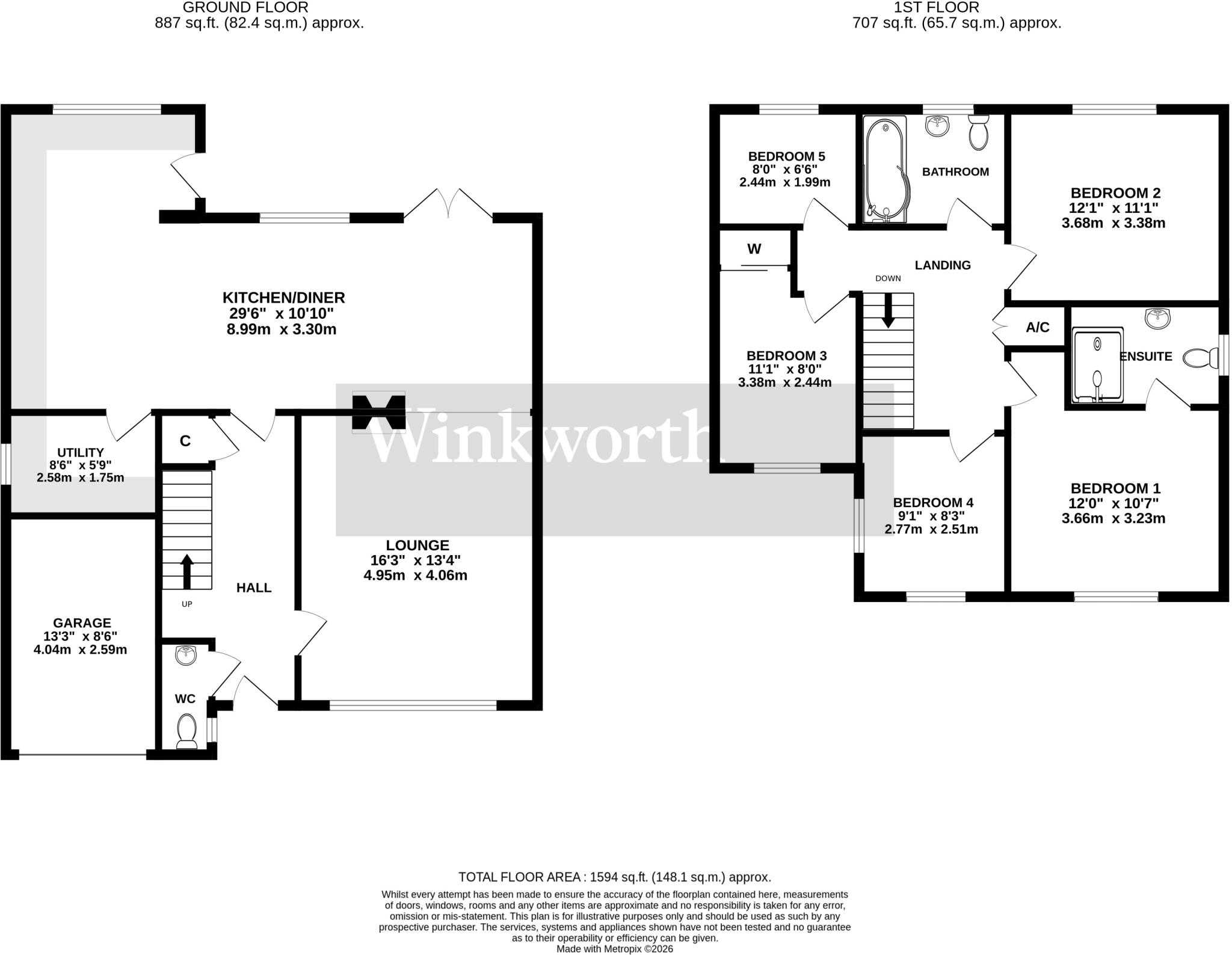 The Warren, Old Catton, Norwich, Norfolk, NR6 floorplan