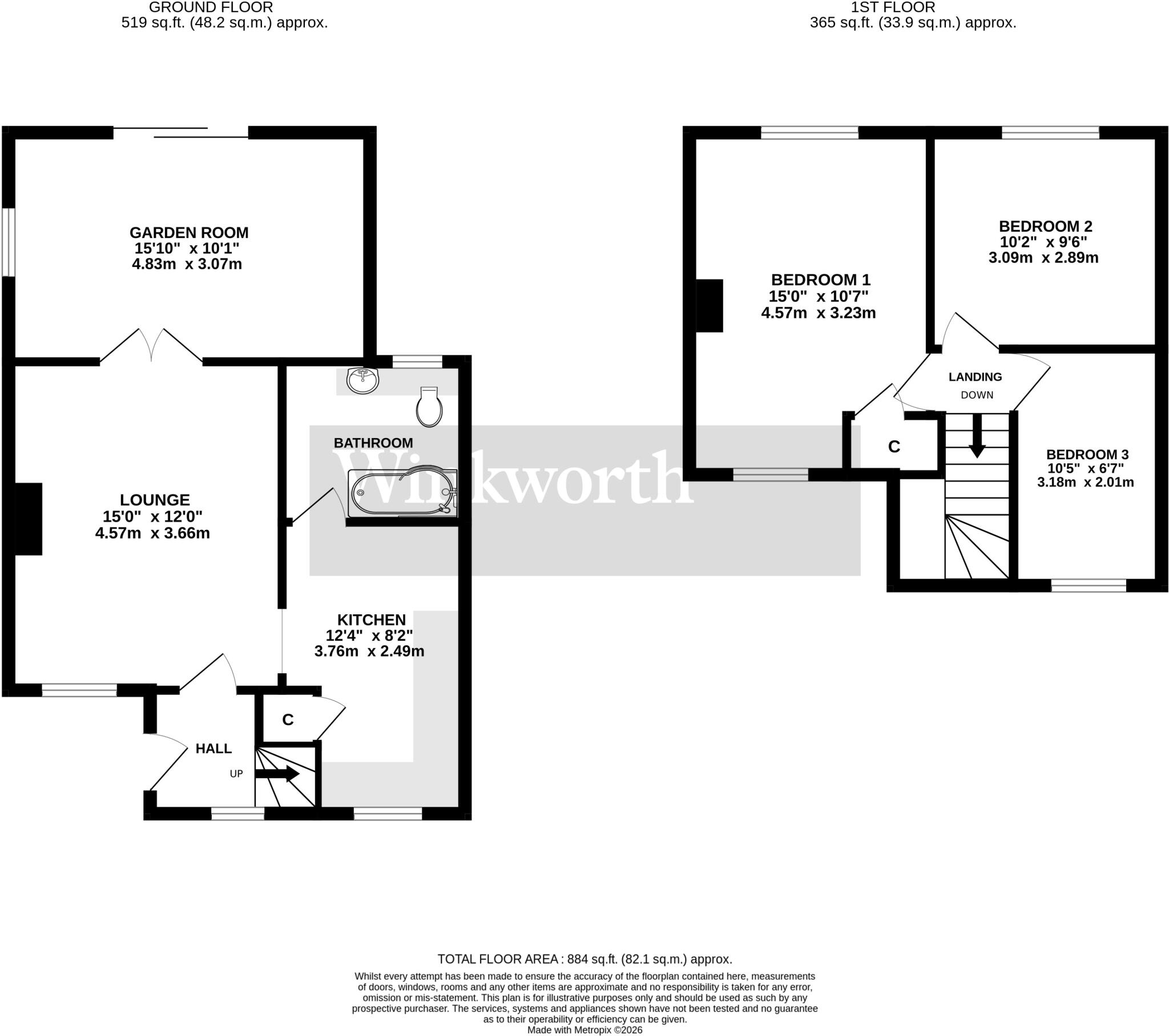 Womersley Road, Norwich, Norfolk, NR1 floorplan