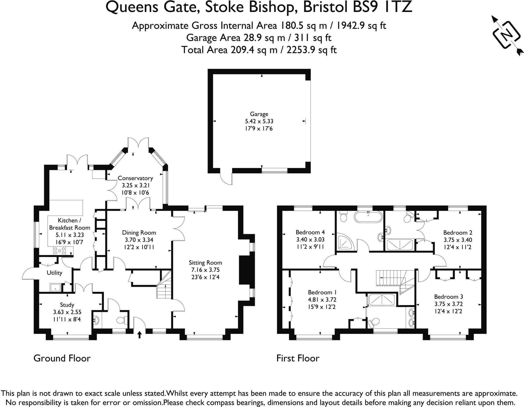 Queens Gate | Stoke Bishop floorplan
