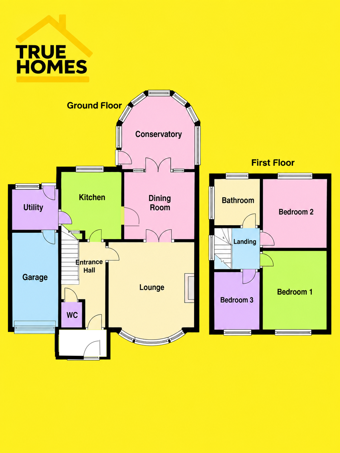 Glendale Avenue, Whickham Central, Whickham, Gateshead floorplan