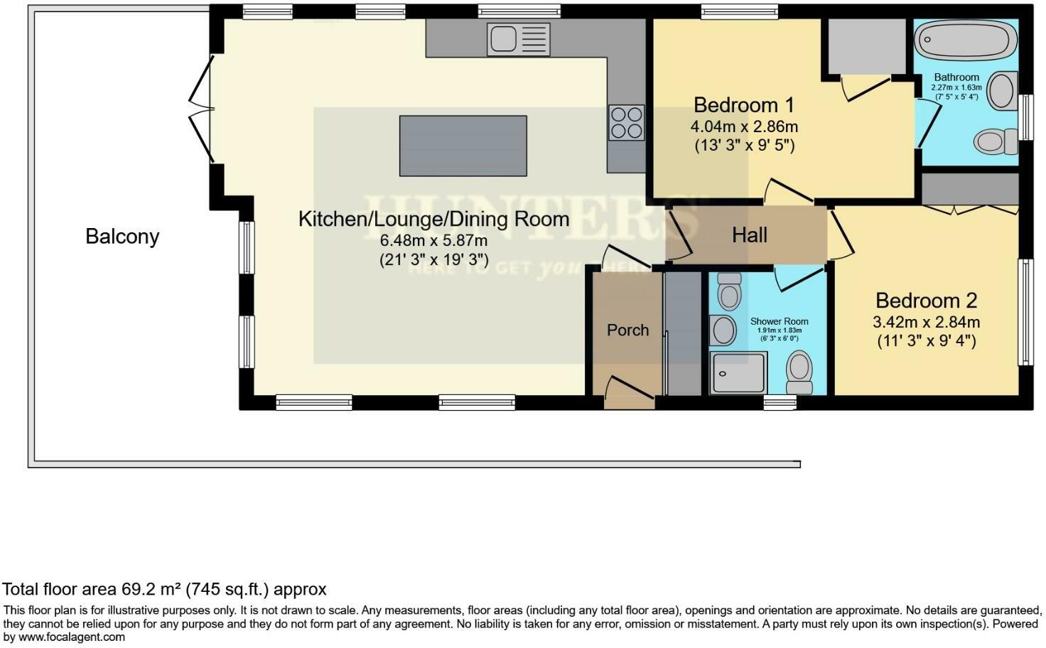 Allerthorpe Golf and Country Park, Allerthorpe, York floorplan